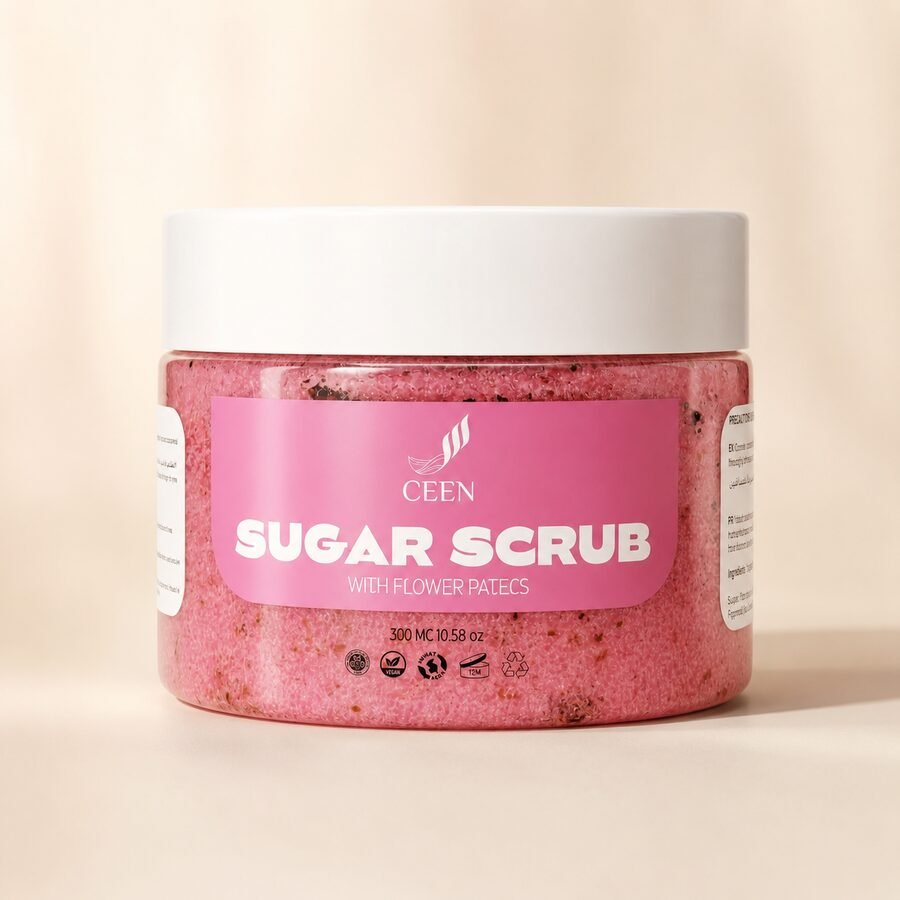 CEEN scrub product creative