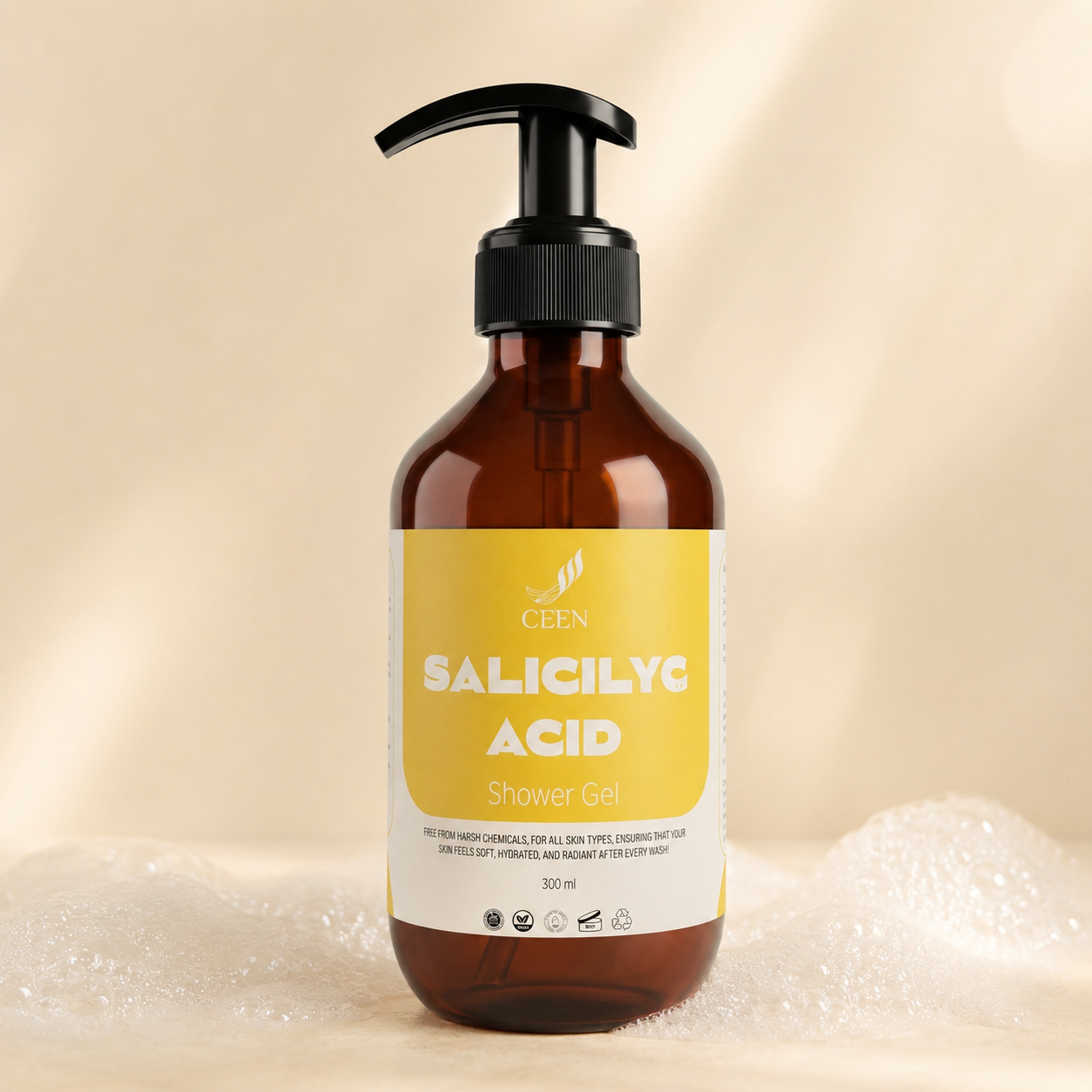 CEEN shower gel product creative