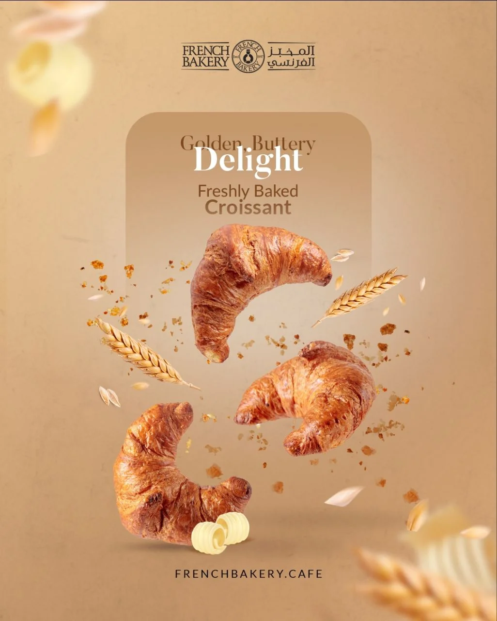 French Bakery campaign creative four